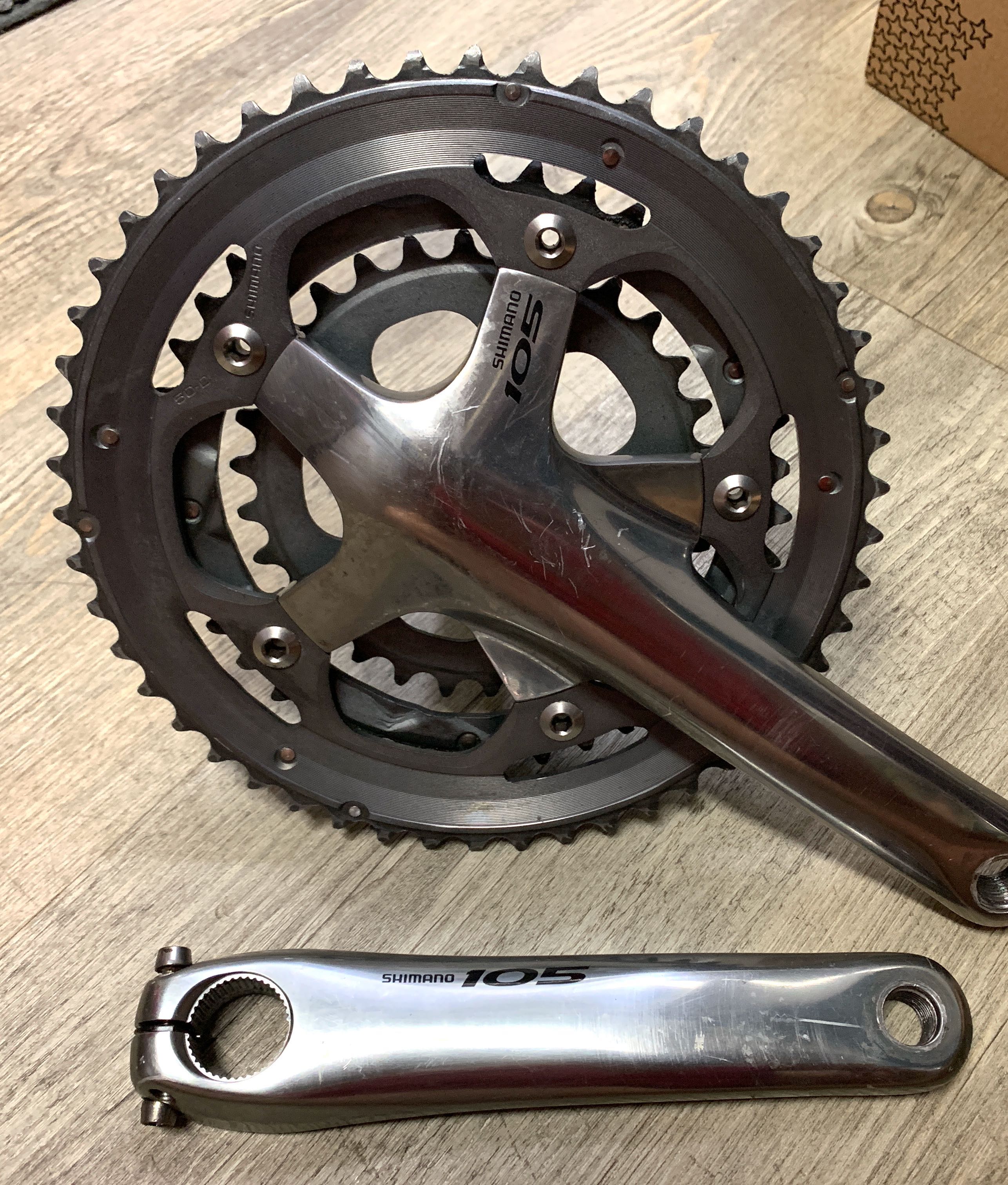 shimano 165mm crankset