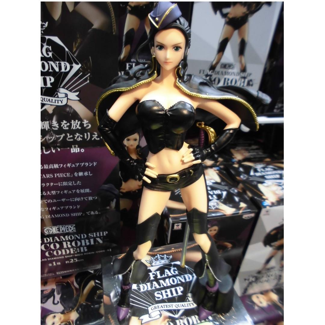 flag diamond ship banpresto figurine nico robin code b 25 cm one piece gamersjo com