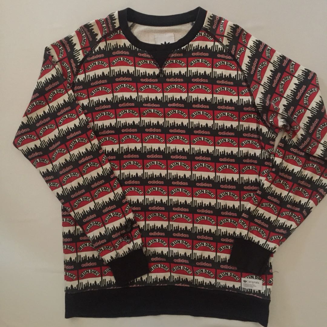 Adidas run dmc sweatshirt top