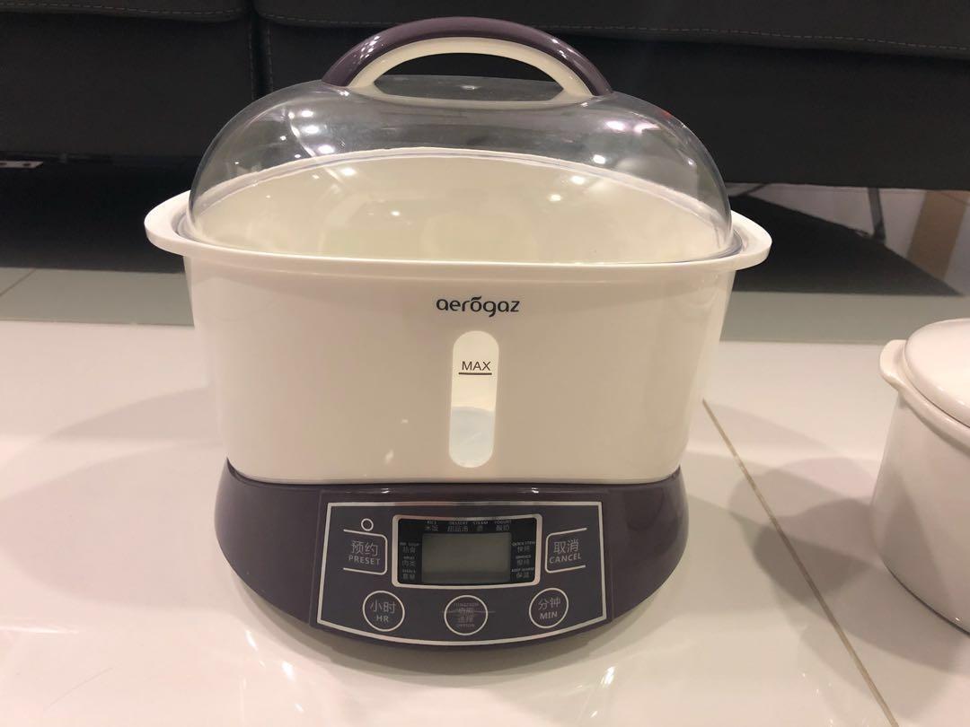 Aerogaz 2.2L electric double boiler, TV & Home Appliances, Kitchen