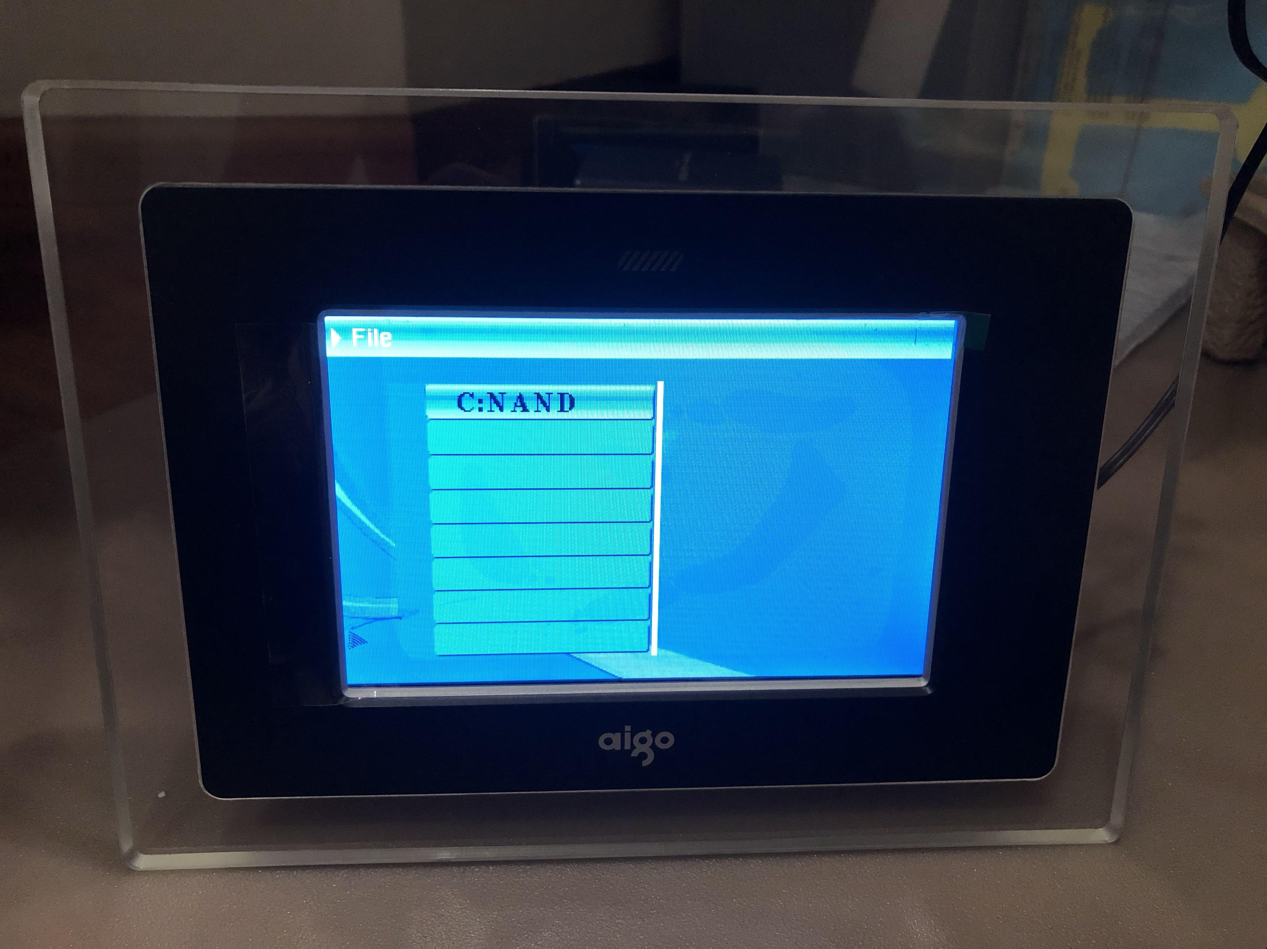 aigo 7.0” Multinedia Digital Photo Frame, Furniture & Home Living, Home