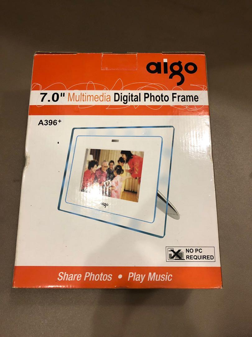 aigo 7.0” Multinedia Digital Photo Frame, Furniture & Home Living, Home