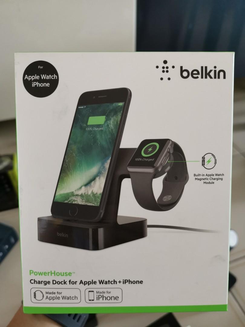Belkin powerhouse charge dock for the apple watch and iphone Belkin Powerhouse Charge Dock For Iphone Apple Watch Mobile Phones Tablets Mobile Tablet Accessories Power Banks Chargers On Carousell