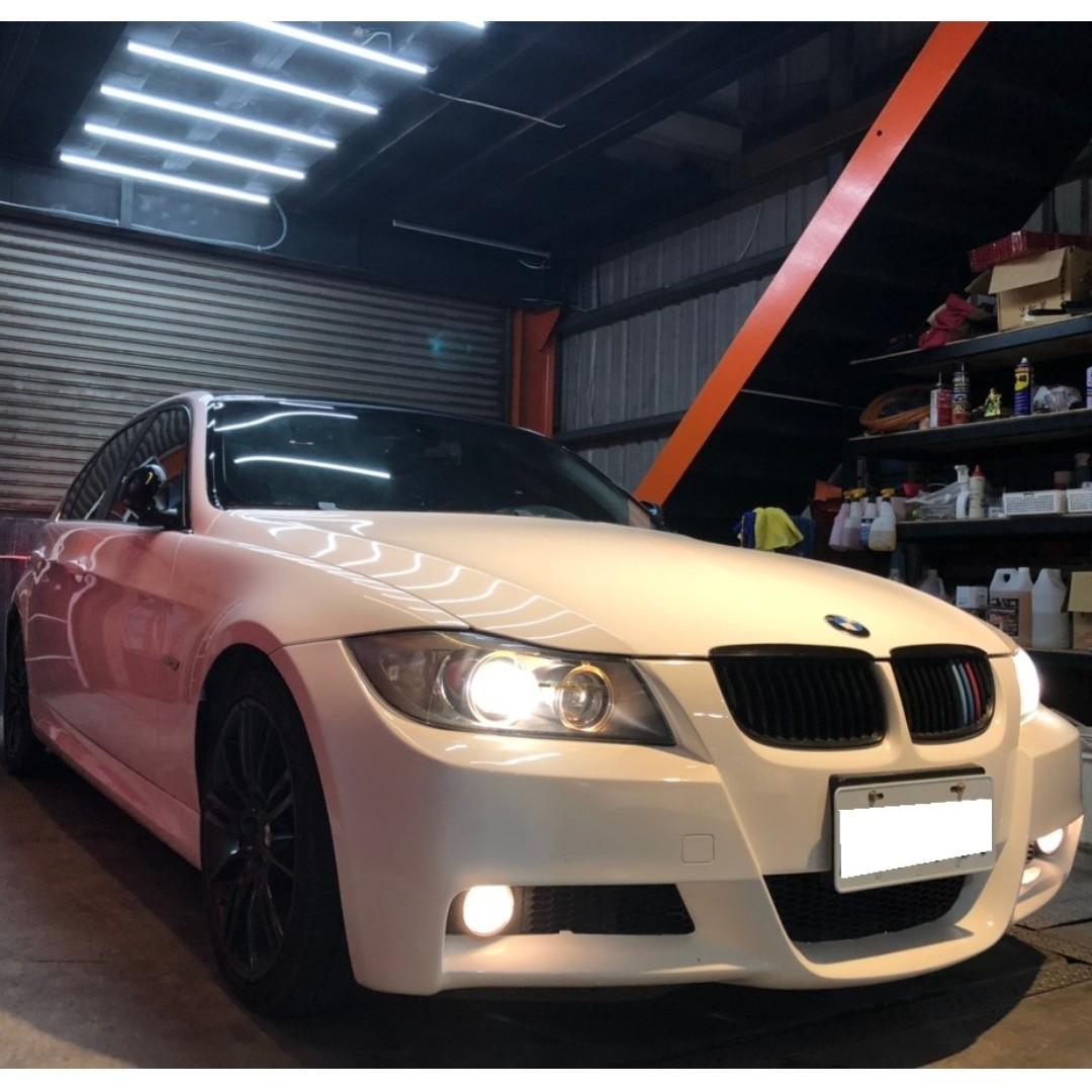Bmw E90 325i M包m方向盤大螢幕黑頂天窗皮內裝 汽車 汽車出售在旋轉拍賣