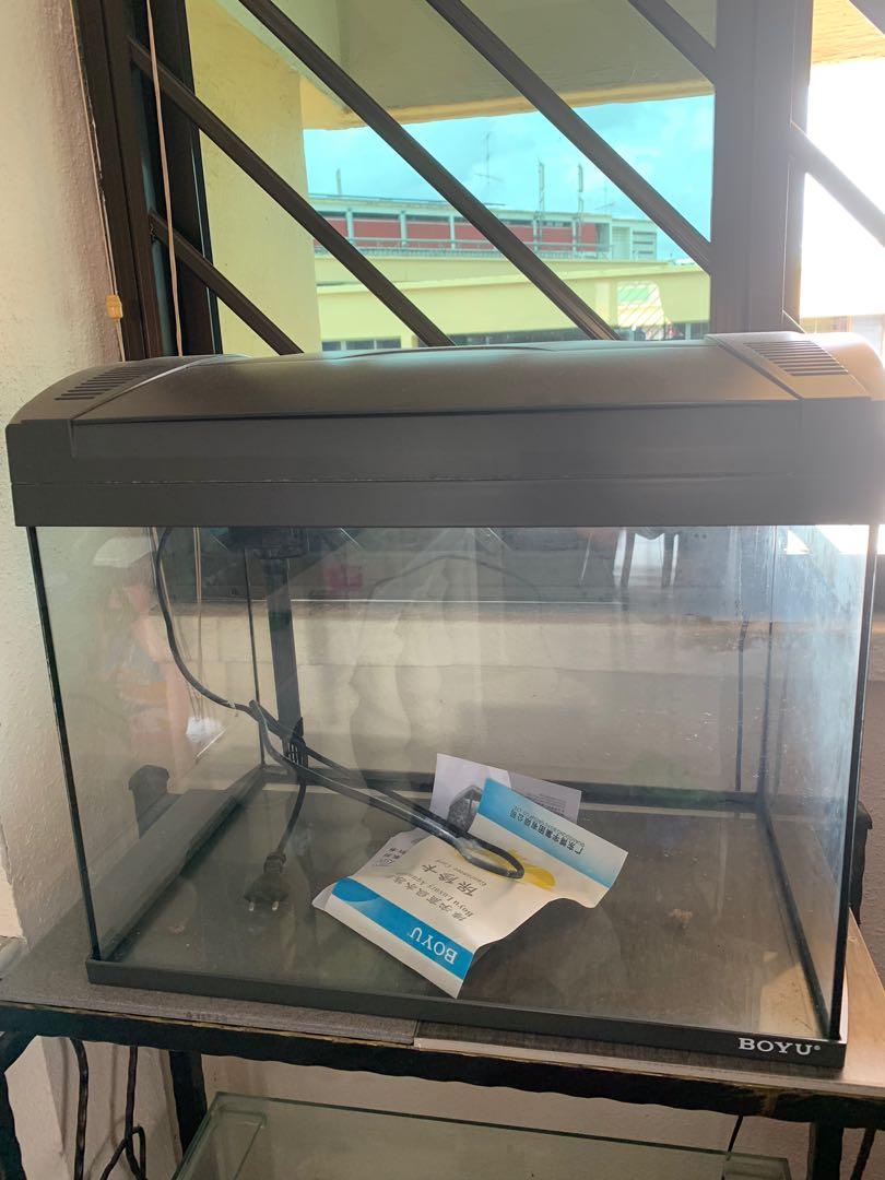Boyu Fish Tank Pet Supplies For Fish Fish Tanks On Carousell