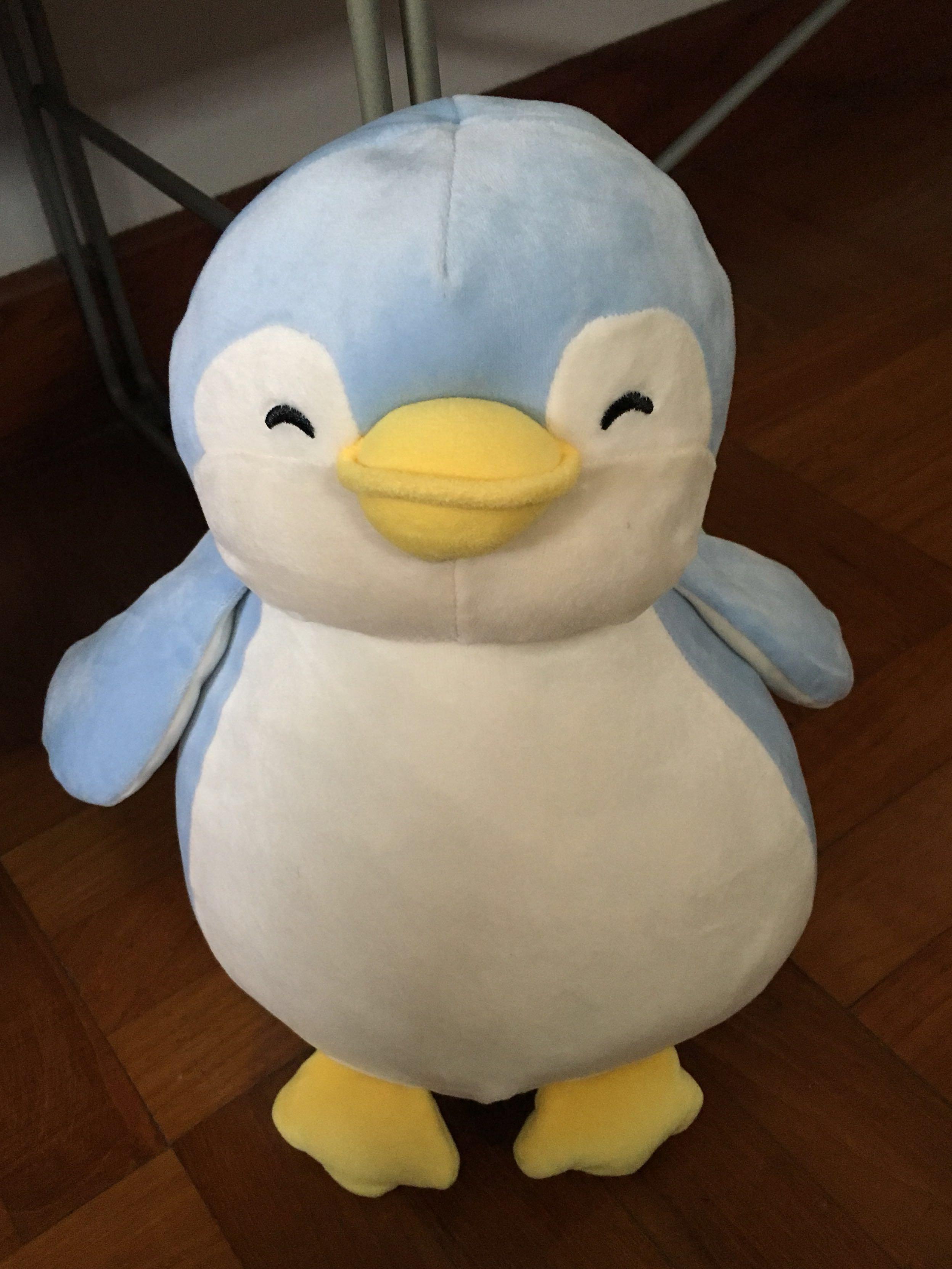 miniso penguin soft toy