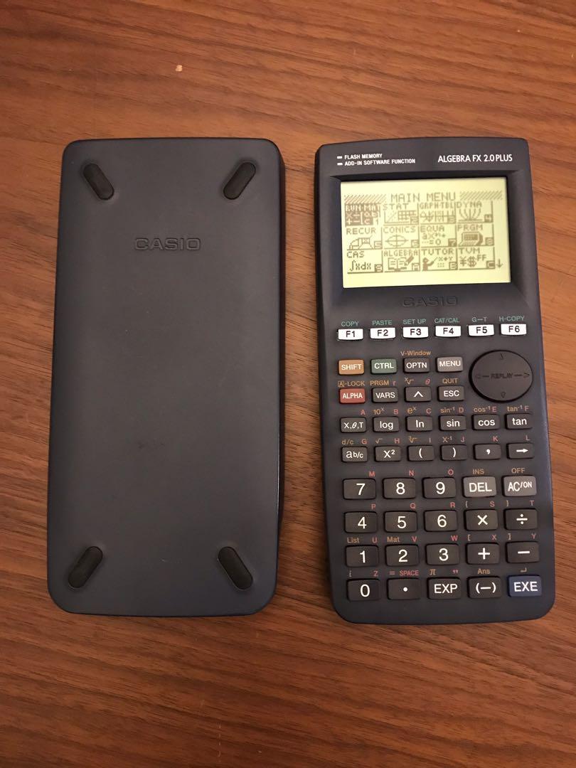 Casio 計算機 Algebra FX 2.0 Plus, 興趣及遊戲, 手作＆自家設計, 文具 Carousell