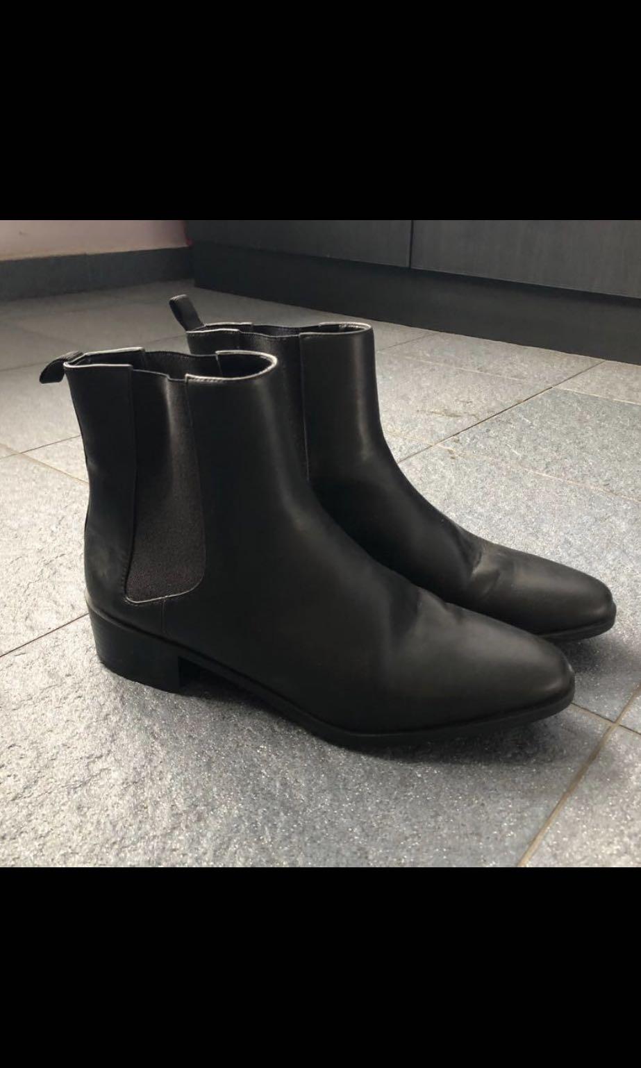 charles and keith chelsea boots