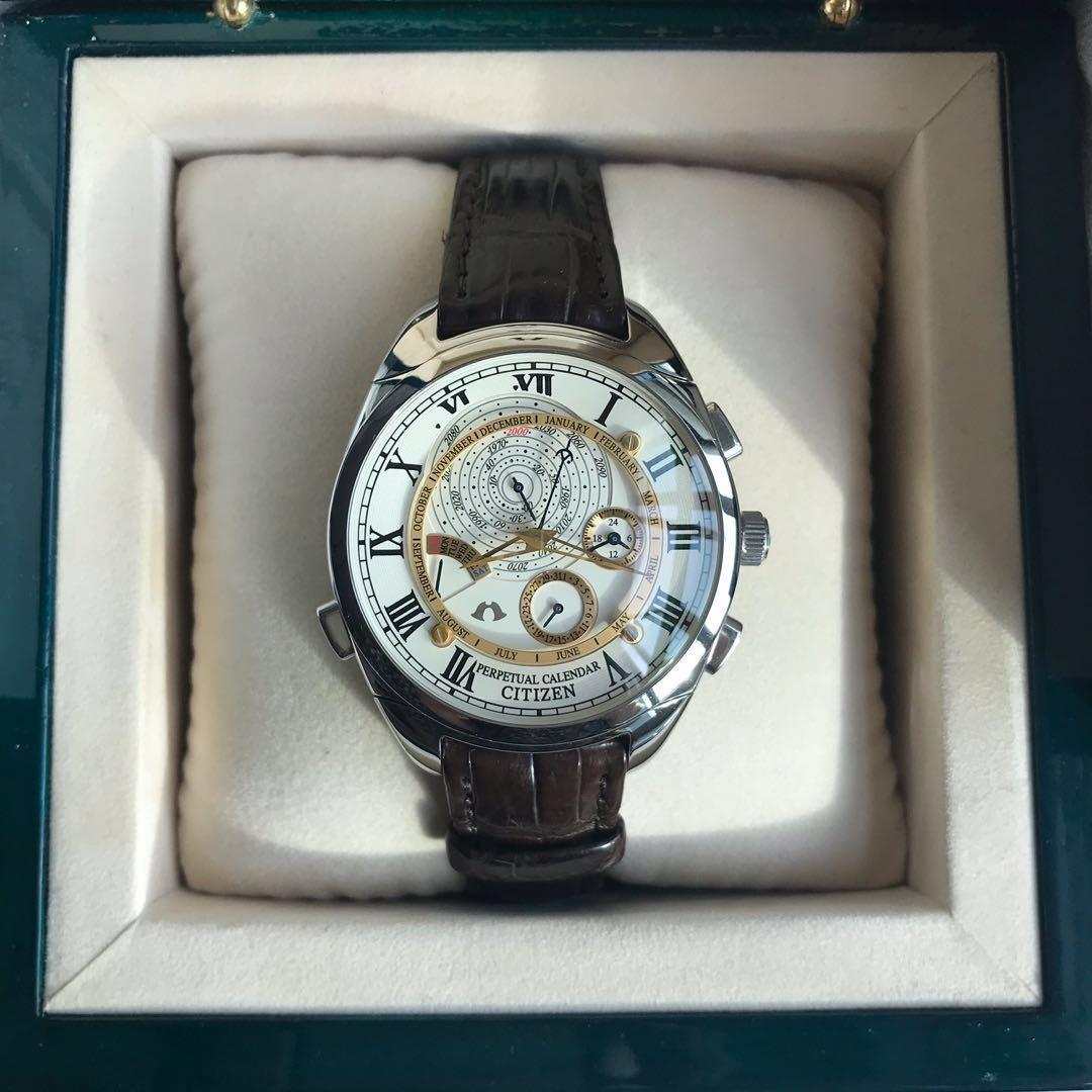 Citizen campanola perpetual calendar on sale