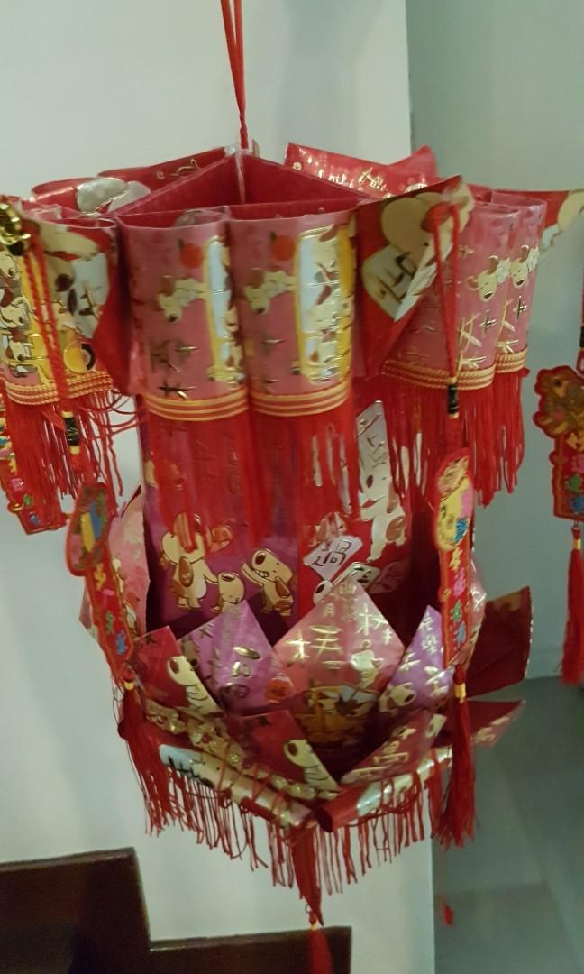 Cny Angpow Lantern Design Craft Handmade Craft On Carousell