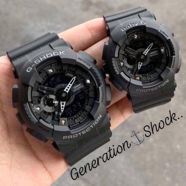 New Couple Set Babyg Gshock Unisex Diver Sports Watch 100 Original Authentic Casio Baby G Shock Ga 135dd 1adr Ba 135dd 1adr Luxury Watches On Carousell