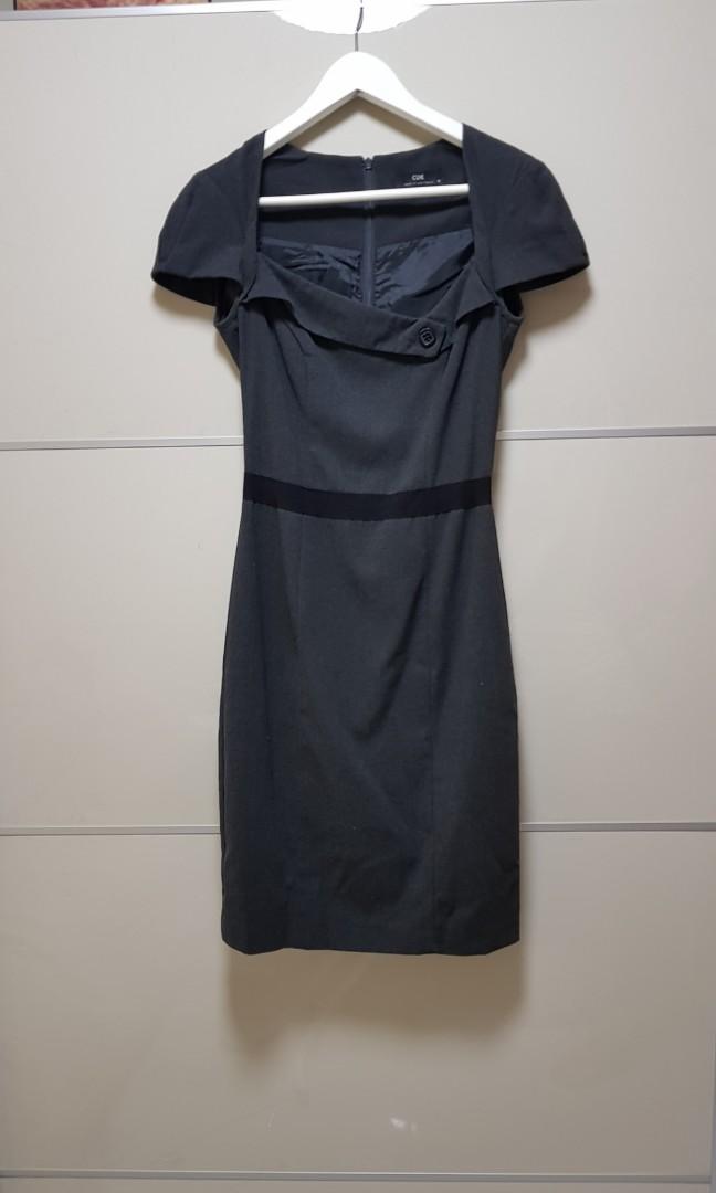 cue work dresses