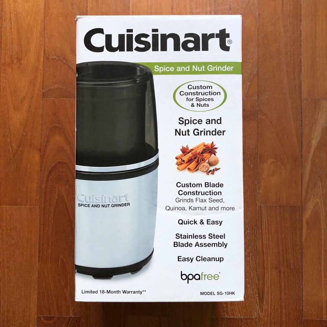 Cuisinart Spice and Nut Grinder SG10HK, TV & Home Appliances, Kitchen