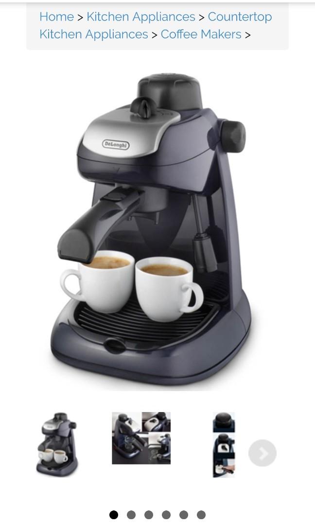 Delonghi EC7 4 cup coffee maker TV Home Appliances Kitchen