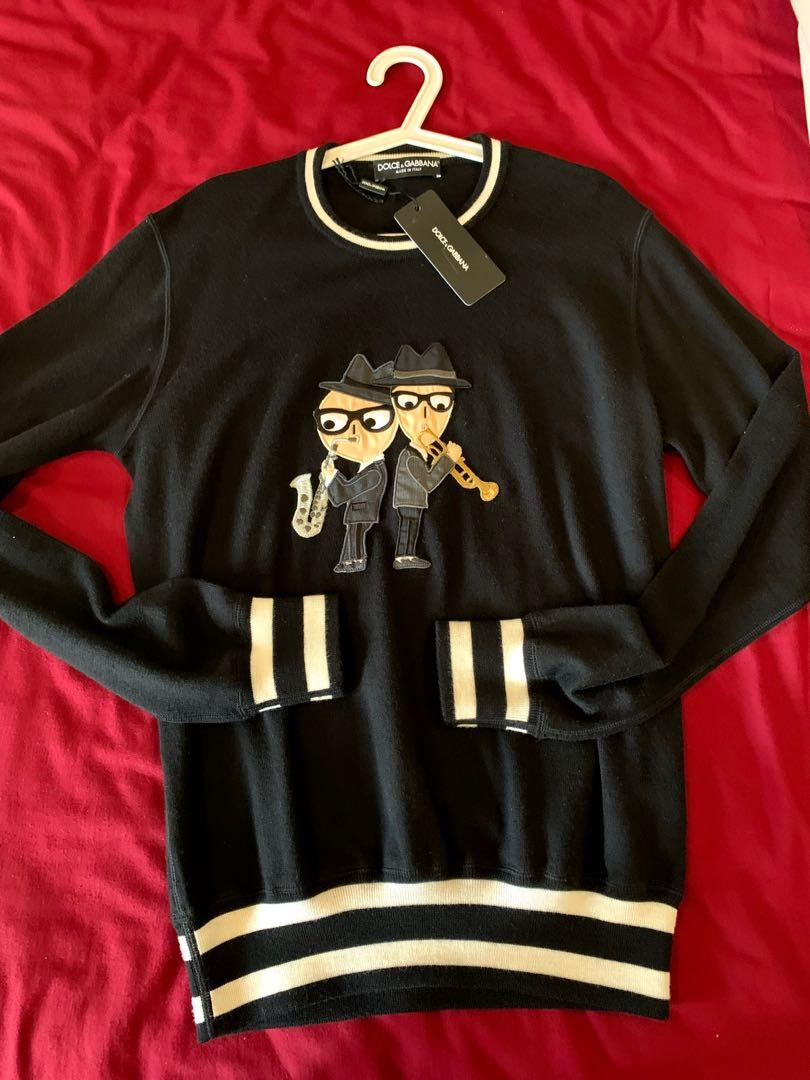 Dolce Gabbana Sweater D G Family Sweatshirt Fesyen Pria Pakaian Baju Luaran Di Carousell
