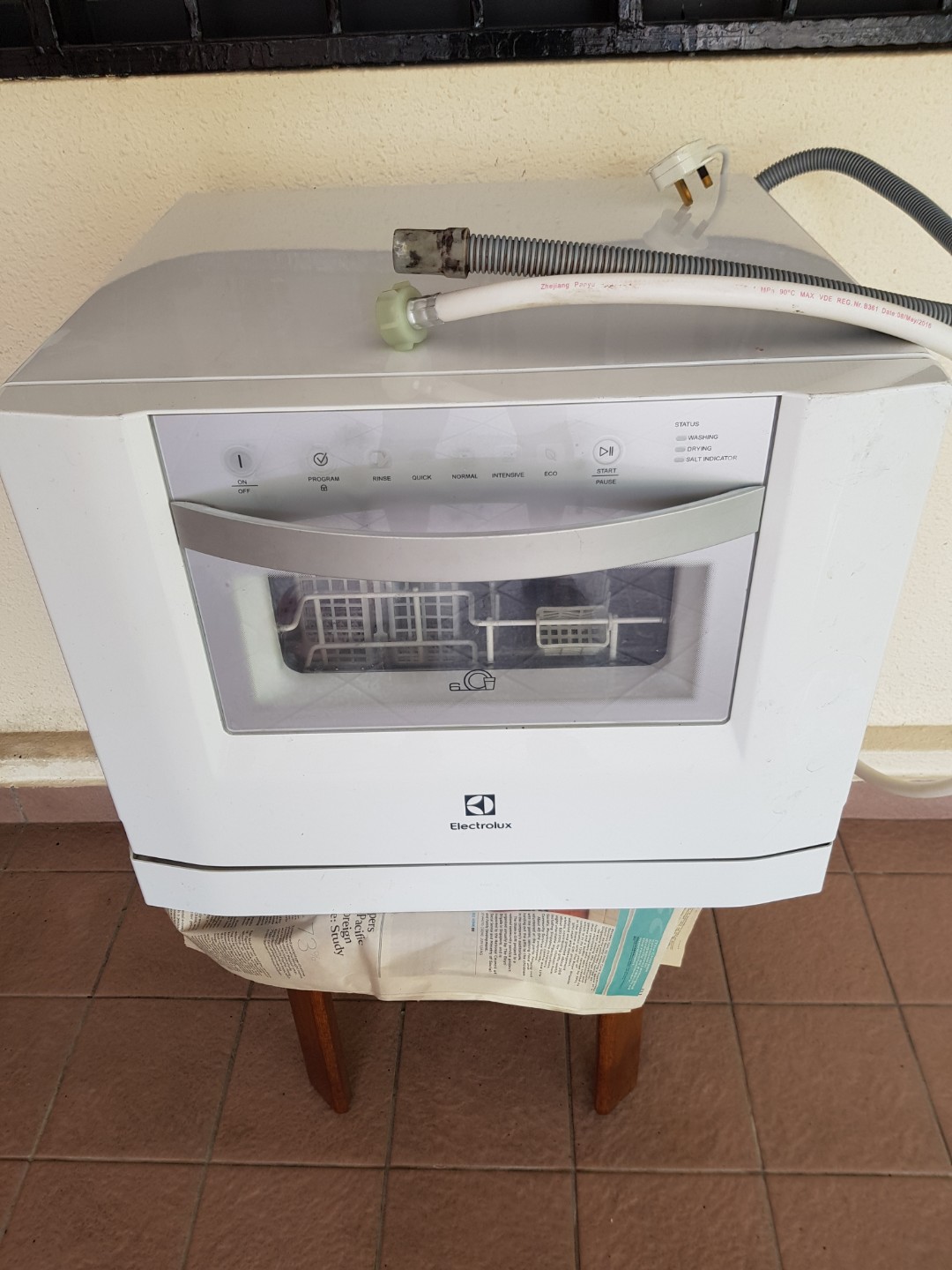 electrolux compact dishwasher