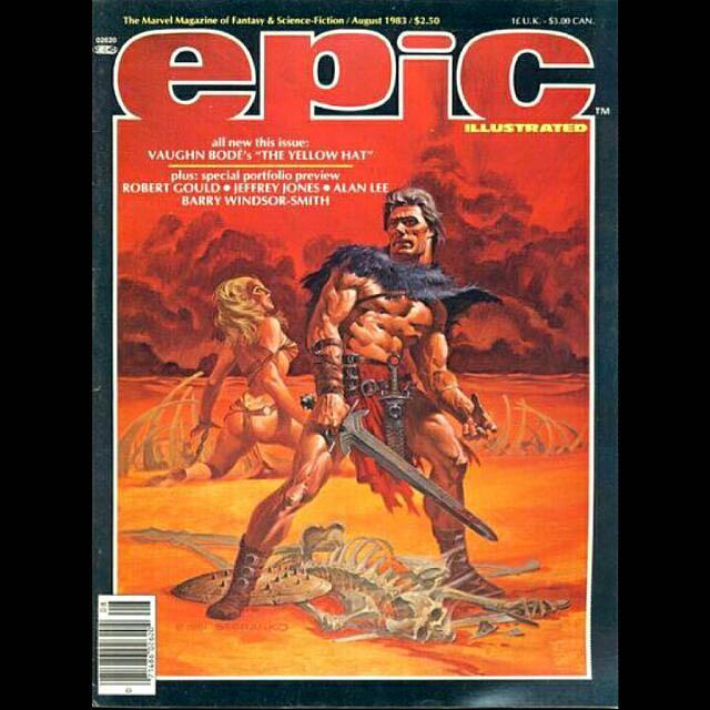 Jim Starlin, Neal Adams, John Bolton Epic Illustrated # 7 USA, 1981