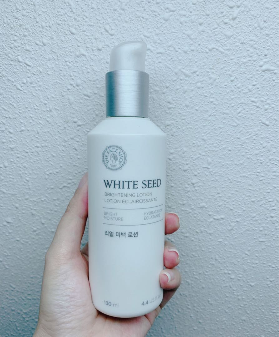 the face shop white seed lotion