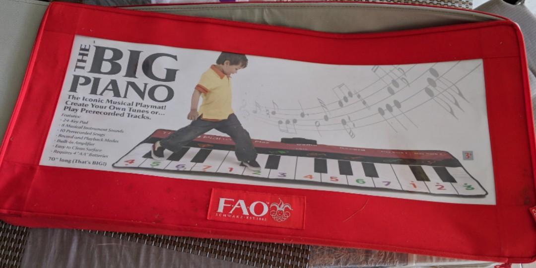 Fao The Big Piano Mat 70 Toys Games Others On Carousell