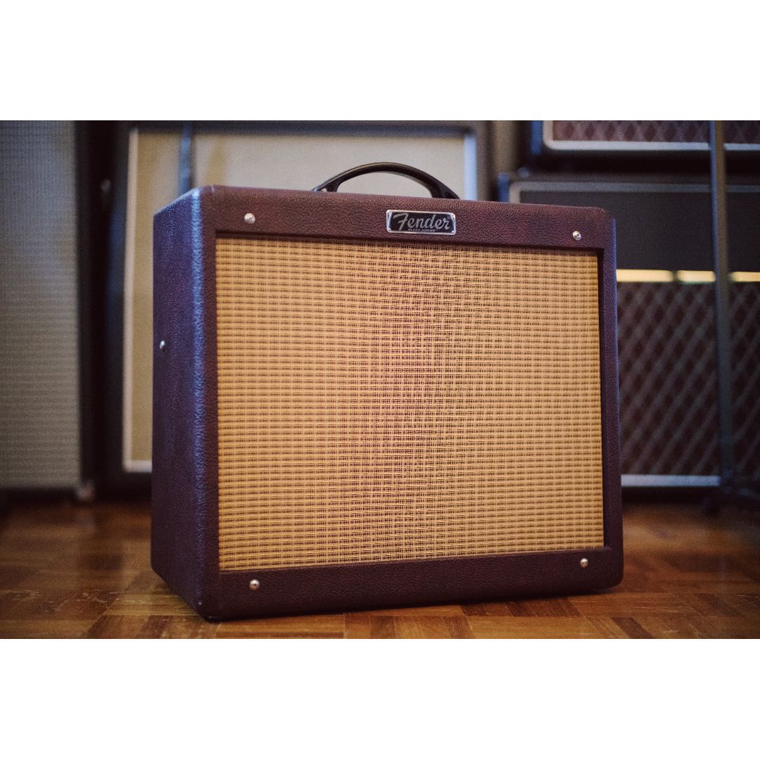 used Fender Blues Junior Limited Edition Red Tube Guitar Amps