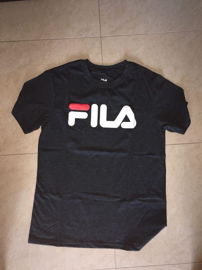 fila shirt grey