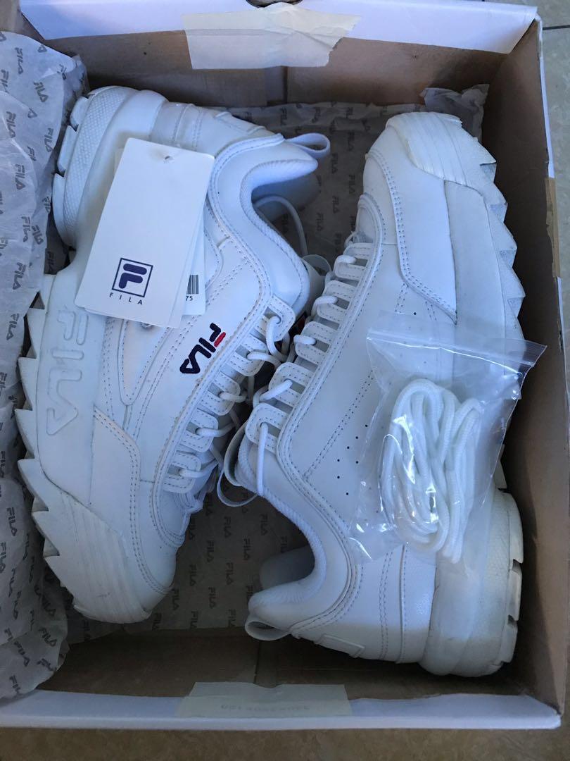 Fila disruptor 2 and new balance 580