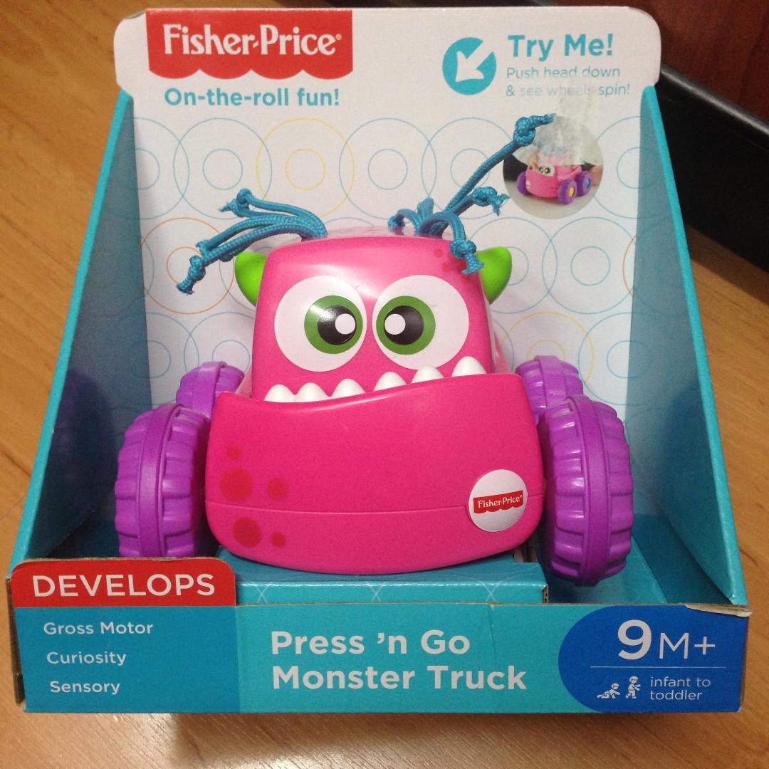 monster truck baby walker