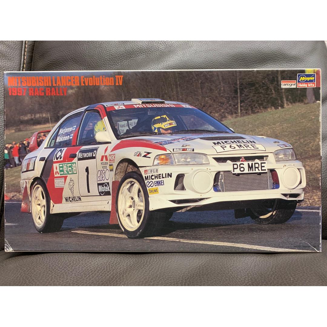 Maquette Hasegawa 1/24 Mitsubishi Lancer Evolution IV - Acropolis Rally 1997