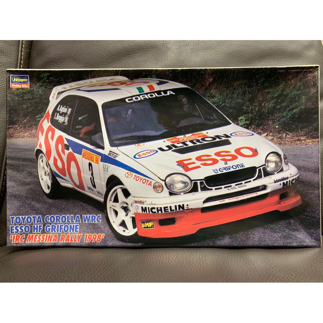 Hasegawa 1/24 Toyota Corolla WRC ESSO HF GRIFONE 'IRC Messina Rally ...