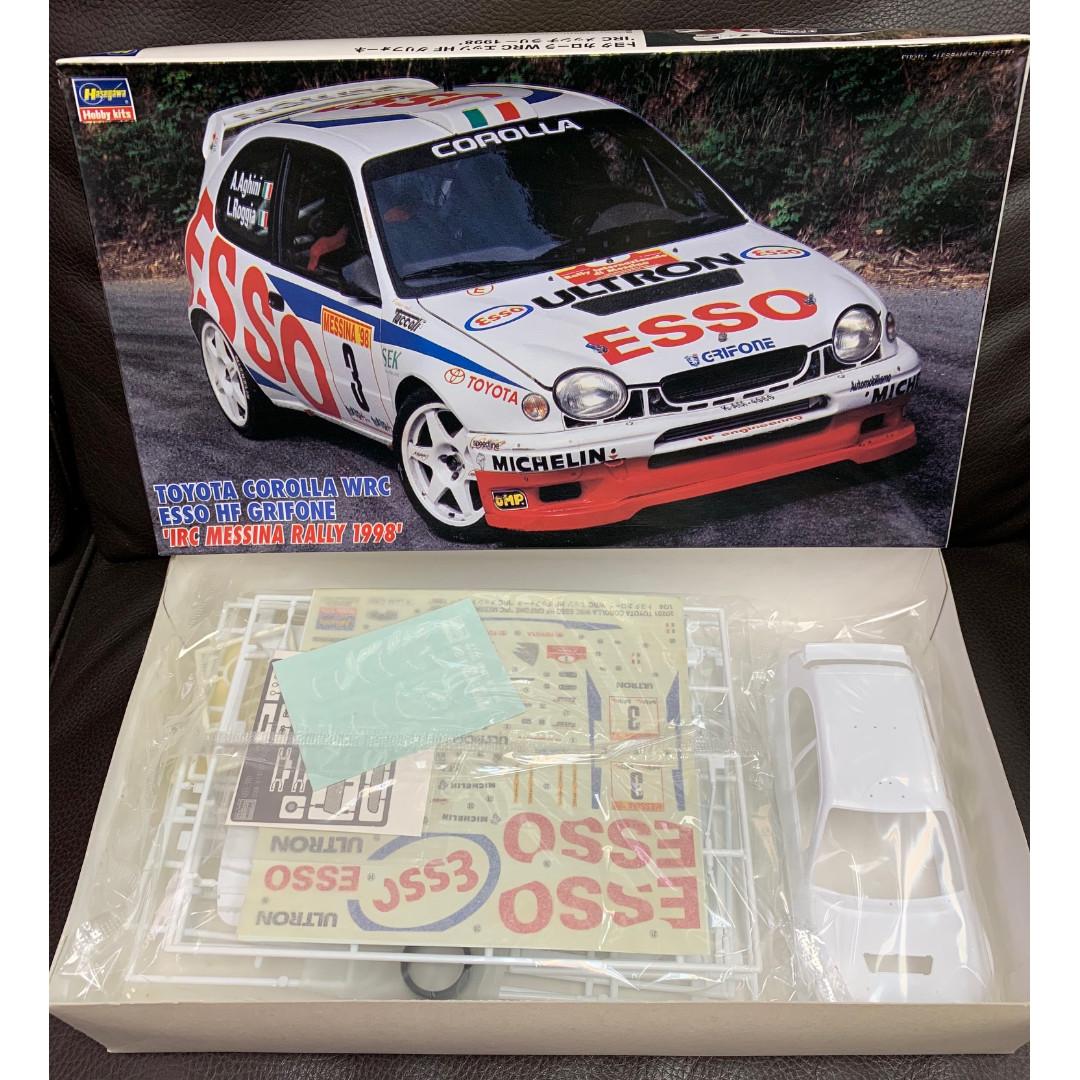 Hasegawa 1/24 Toyota Corolla WRC ESSO HF GRIFONE 'IRC Messina Rally ...