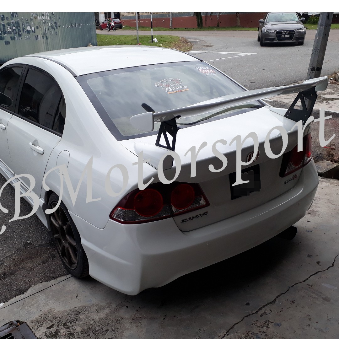 Honda Civic Fd Mugen Gtwing Spoiler Car Accessories Accessories On Carousell