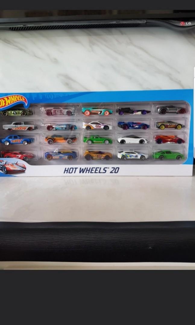 hot wheels 20 car set