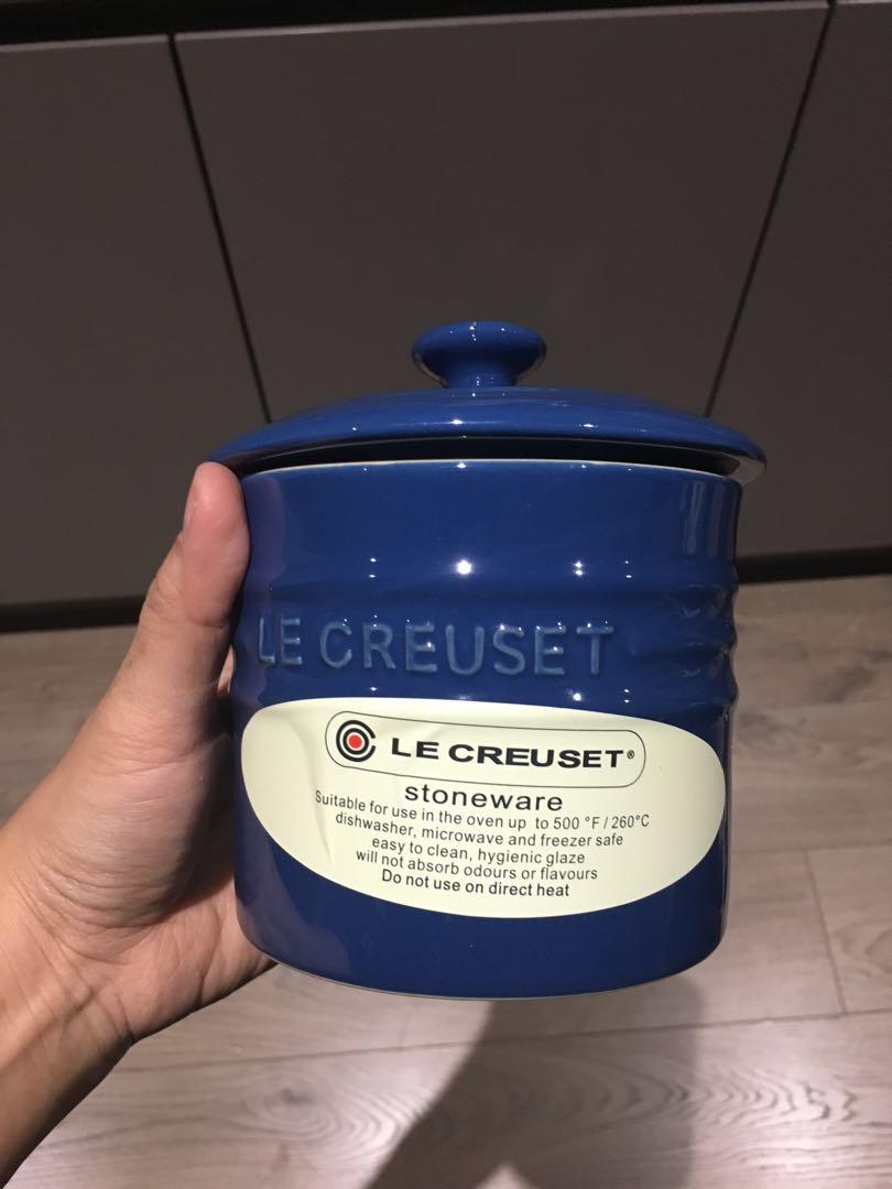 Le Creuset Storage Jar with Lid, Furniture & Home Living ...