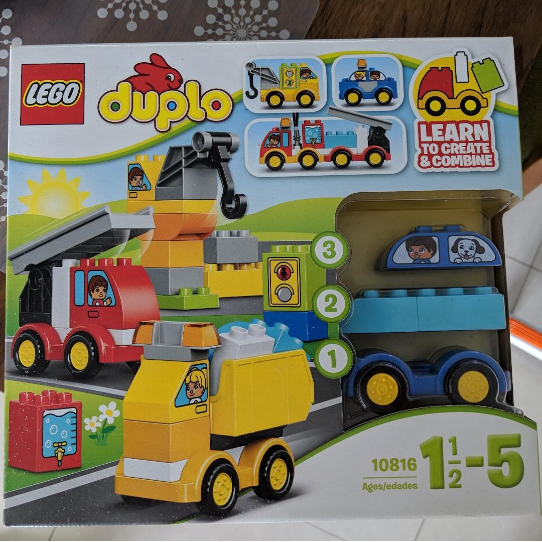 LEGO DUPLO My First Cars and Trucks 10816 Hobbies Toys Toys Games on Carousell