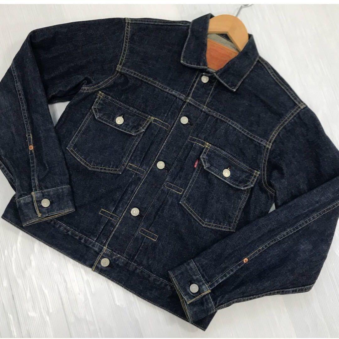 Levis Vintage clothing 71507 LVC denim jacket big E Type 2, 男裝 