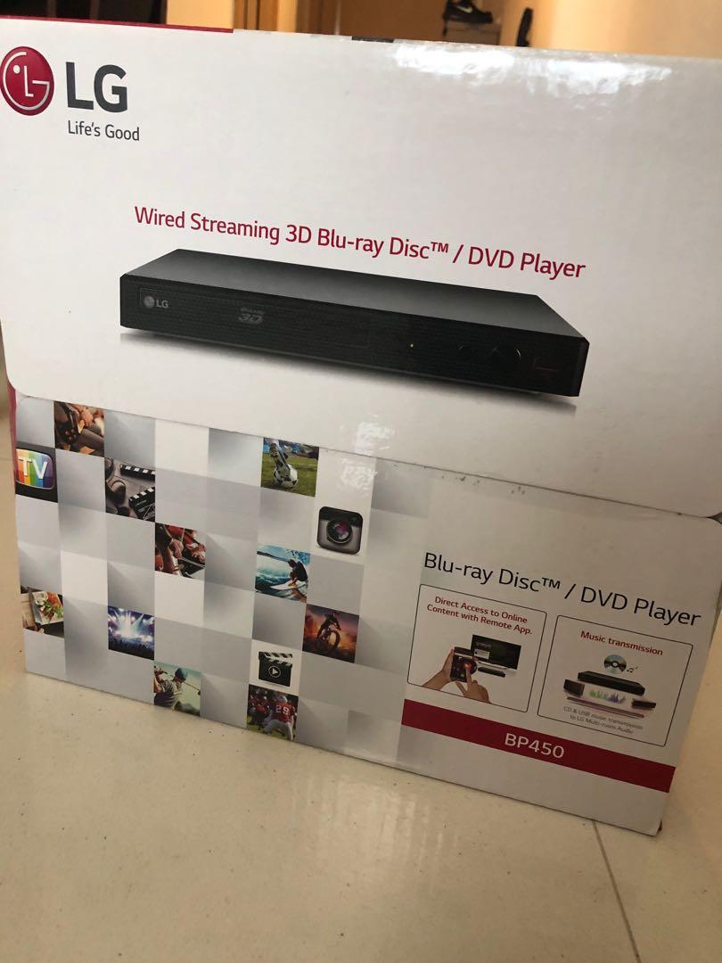 Lg Blu Ray Player Tv Home Appliances Tv Entertainment Blu Ray Media Players On Carousell