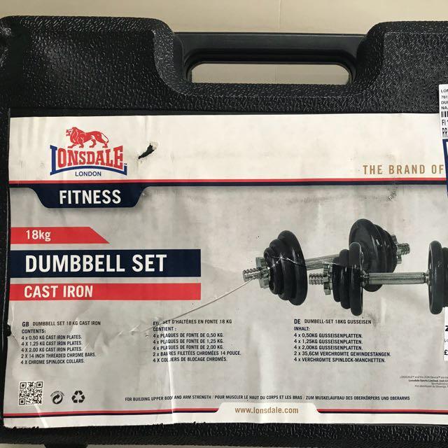 Lonsdale dumbbell outlet