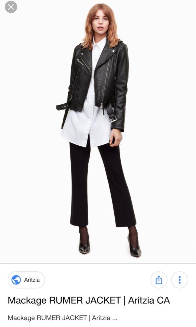 Aritzia rumer jacket shop