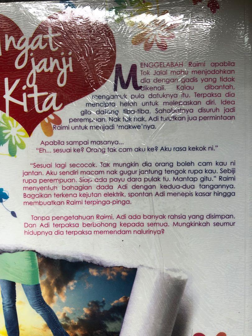 Malay Novel Ingat Janji Kita Hobbies Toys Books Magazines Children S Books On Carousell