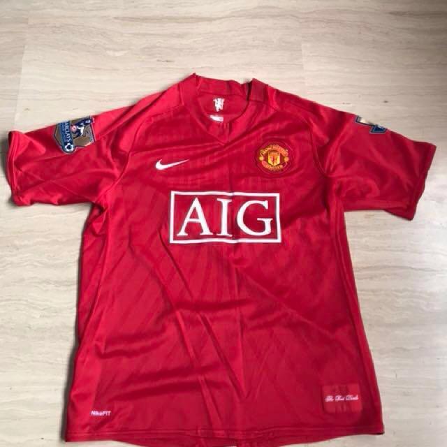 manchester united jersey 2007