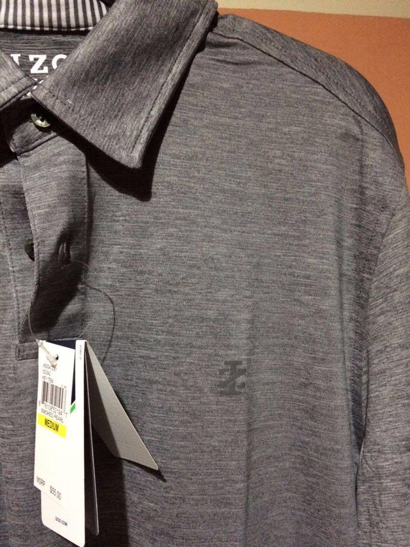 IZOD Polo shirt Golf Stretch (Category: Tshirts & Polo Shirts ) located in Quezon City. Submitted by micoolfinds (Listing ID 209754683, Image 2). Description: REPRICED AGAIN!! 🔥 Regular price: $55 (as seen in price tag photo) or P2800 ❗️ IZOD Golf Collection Performance wear 💯% Authentic❗️Original ❗️IMPORTED ❗️ Imported from NJ, USA Size: M ( fits L-XL-XXL) Personal Note: ✔️Supercomfy dry-fit polo shirt ✔️Very light and easy to wear ✔️ Fresh fr