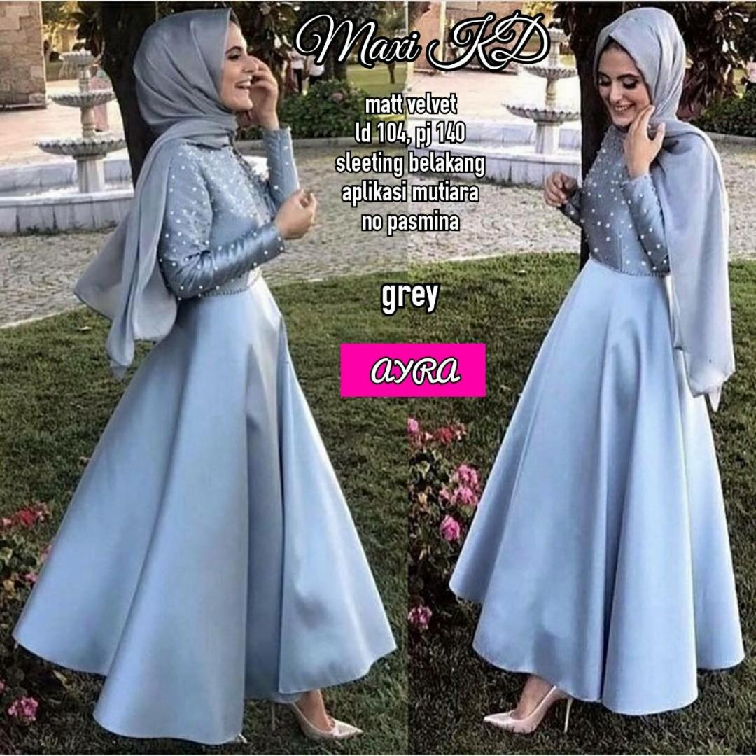 evening dress muslimah