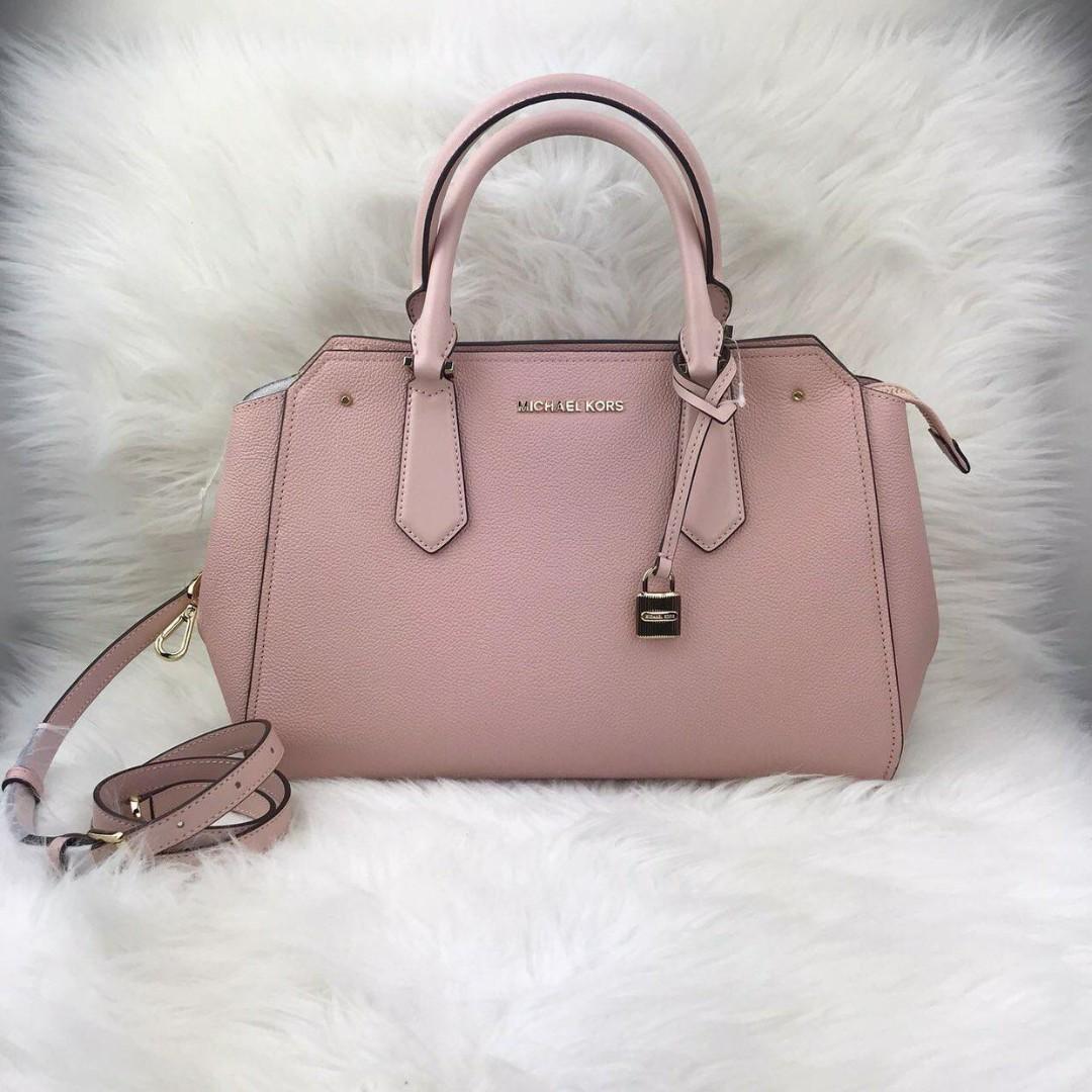 michael kors pastel pink bag