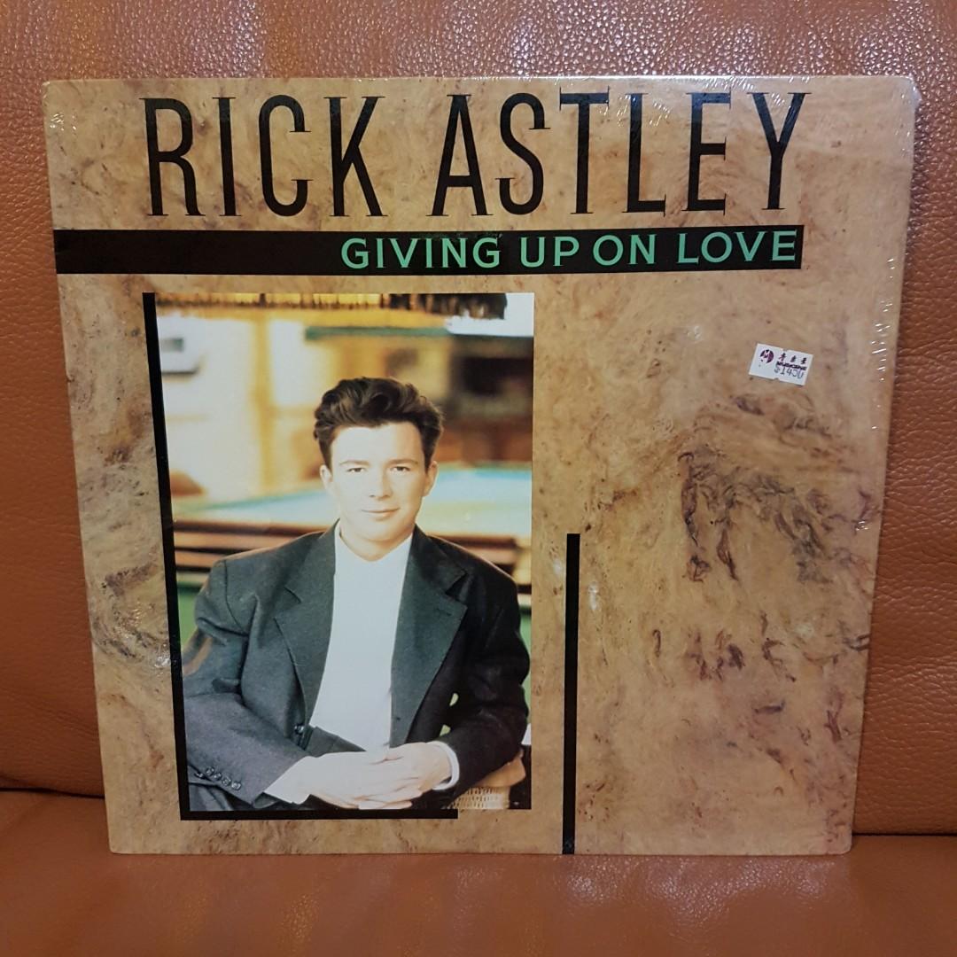 Reserved Mint Rick Astley Giving Up On Love Vinyl Records Vintage Collectibles Vintage Collectibles On Carousell