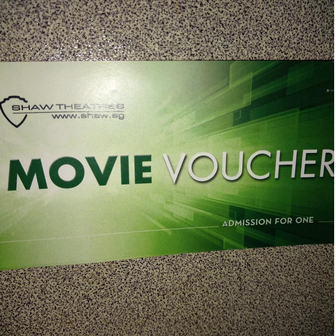 Movie tickets Shaw Threatres, Everything Else on Carousell