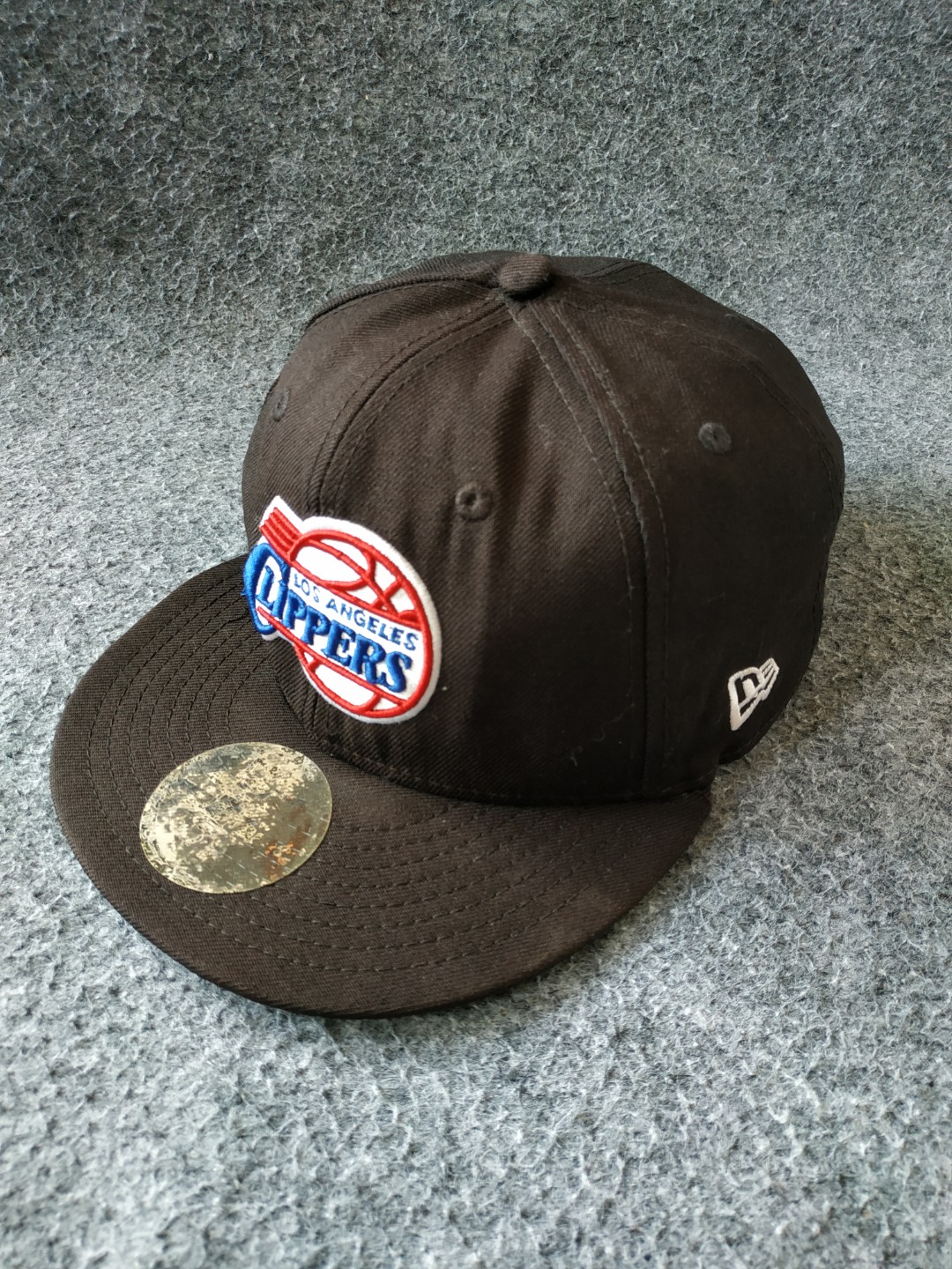 NBA LA clippers fitted cap, Fesyen Pria 