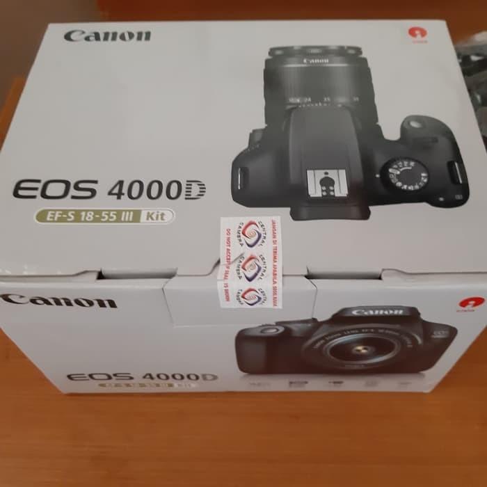 new canon eos 4000d 18 55mm iii kit free accessories