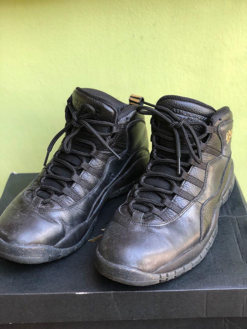 Jordan 10 triple online black