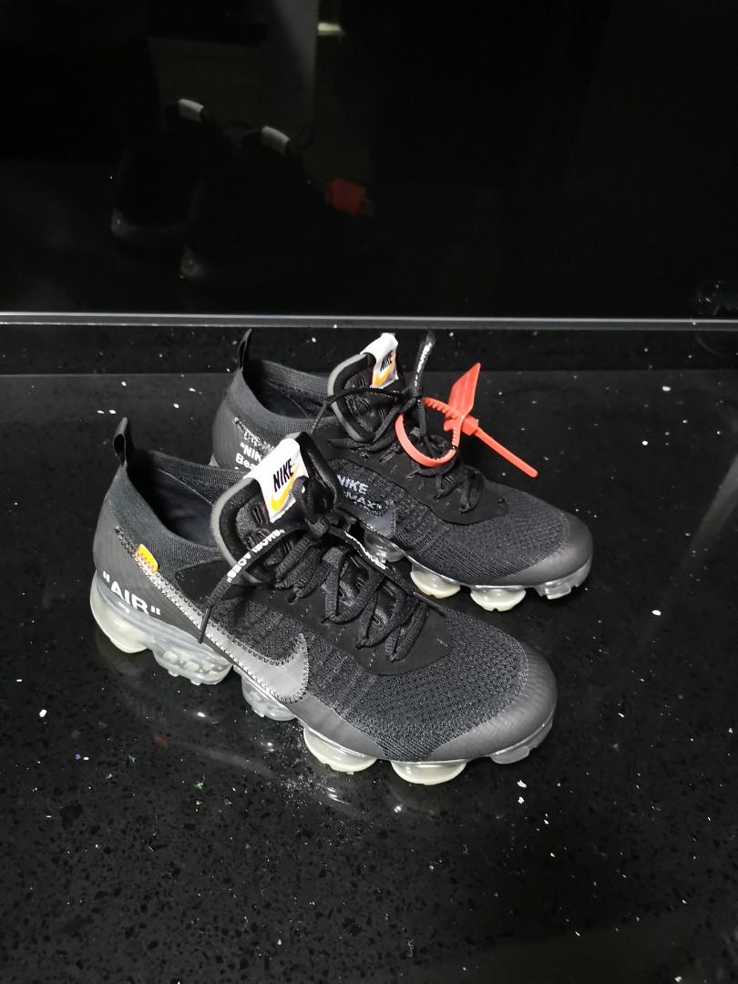 Nike X Off White Air Vapormax And Black Uk 7 Bump