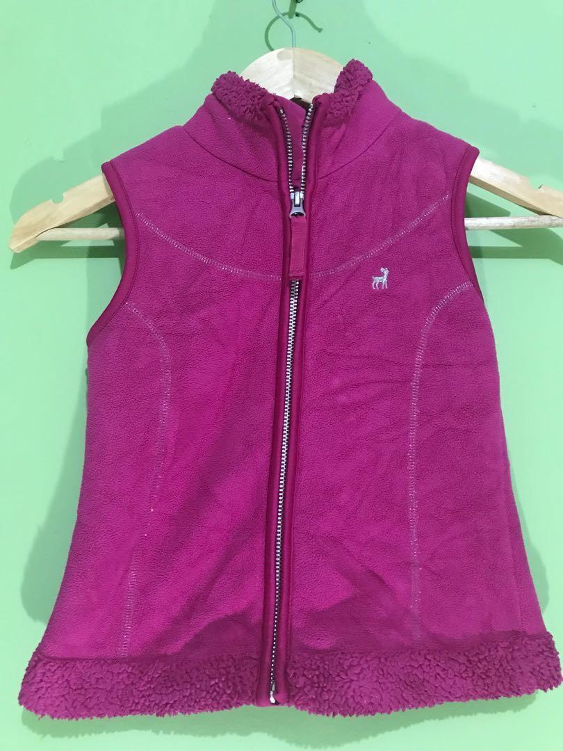 old navy baby fur vest